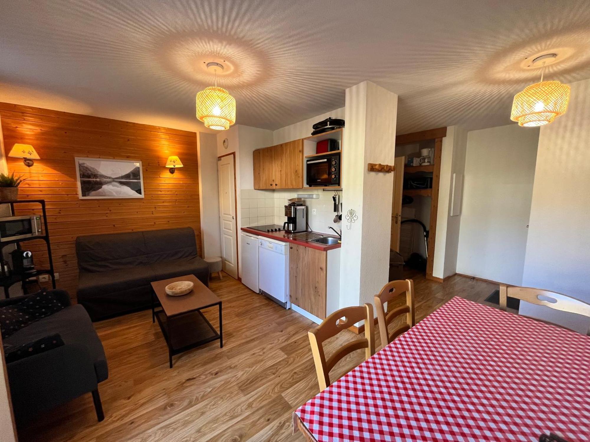 Charmant Appartement Confortable Pour 6 Personnes 40M2 Pied Pistes, Piscine, Wifi, Parking Шамрусс Екстер'єр фото