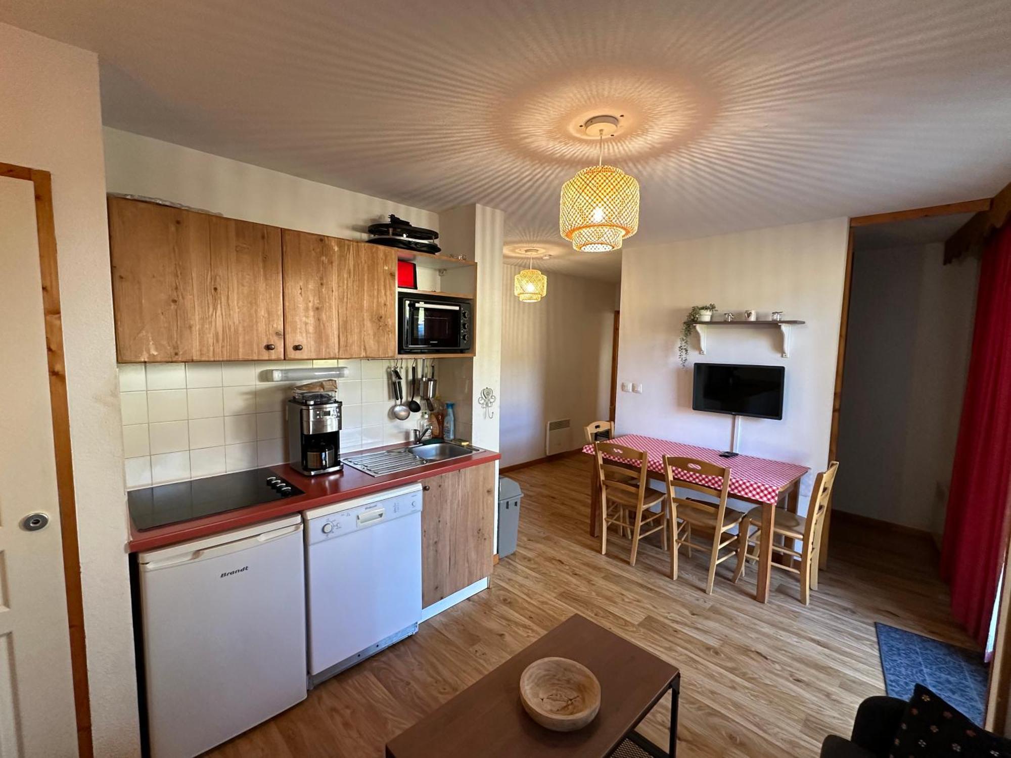 Charmant Appartement Confortable Pour 6 Personnes 40M2 Pied Pistes, Piscine, Wifi, Parking Шамрусс Екстер'єр фото
