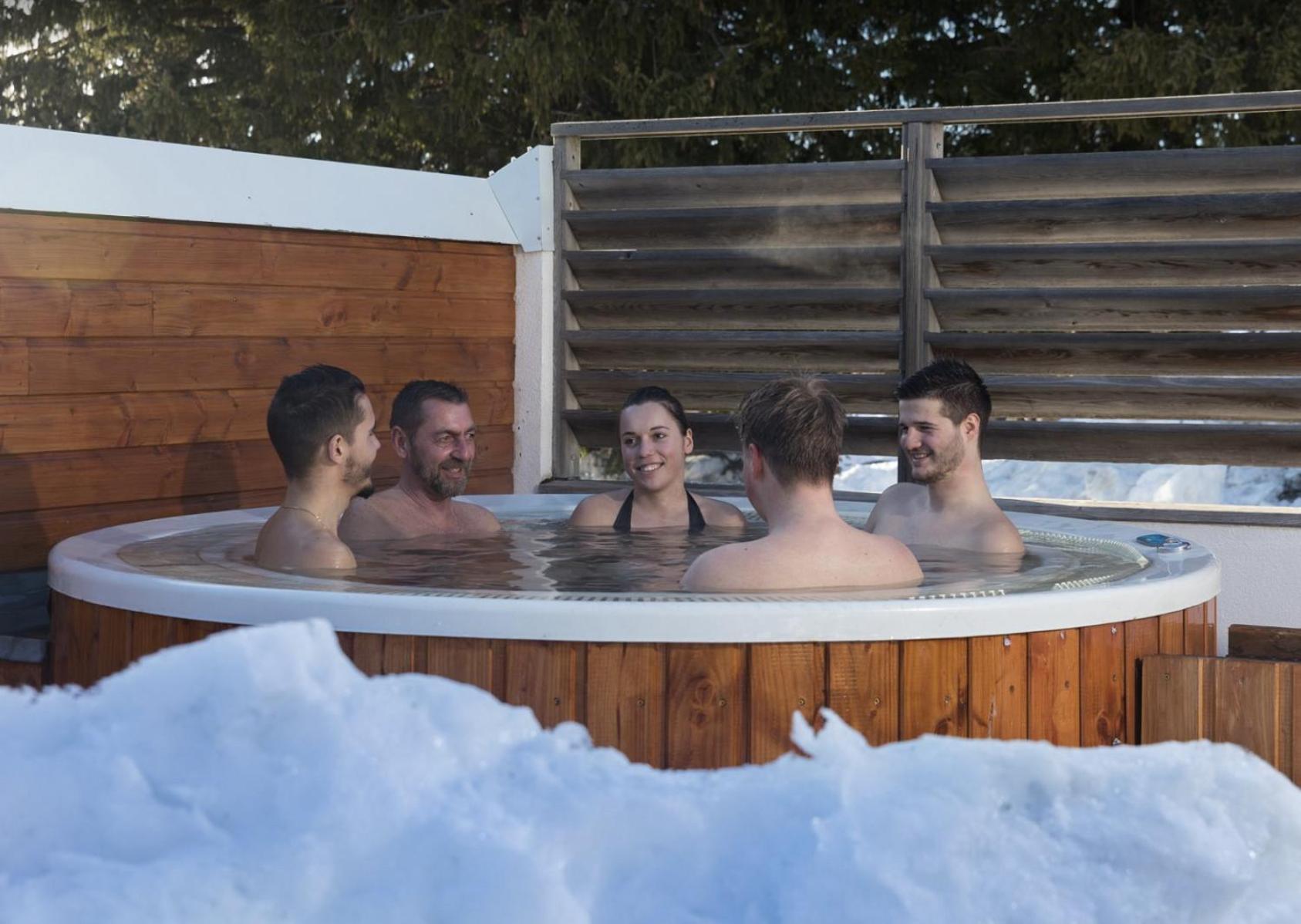 Charmant Appartement Confortable Pour 6 Personnes 40M2 Pied Pistes, Piscine, Wifi, Parking Шамрусс Екстер'єр фото