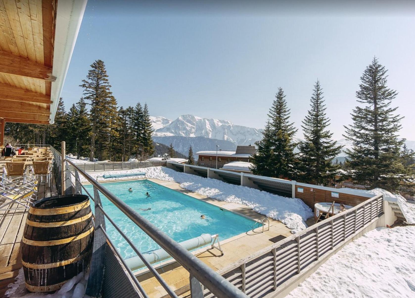 Charmant Appartement Confortable Pour 6 Personnes 40M2 Pied Pistes, Piscine, Wifi, Parking Шамрусс Екстер'єр фото
